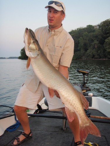 Muskie Fishing Photo